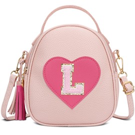 CLOUDWINGS Birthday Gifts for 3 4 5 6 7 8 9 10 11 12 Year Old Girl Toddler Little Girl Purse Kid Crossbody Bag, Pink