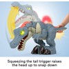 Fisher-Price Imaginext Jurassic World Dinosaur Toy Ultra Snap Spinosaurus, Lights