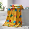 Catherine Lansfield Kids Curious Caterpillar Cosy Fleece 130x170cm Blanket Throw