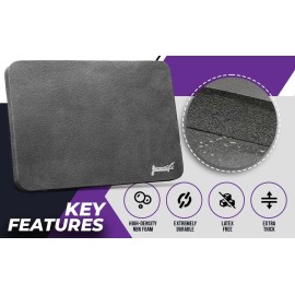 Nordstick Nordic Curl Knee Pad - Premium Soft Feel and Extra Thick 1.2" (30.5mm)