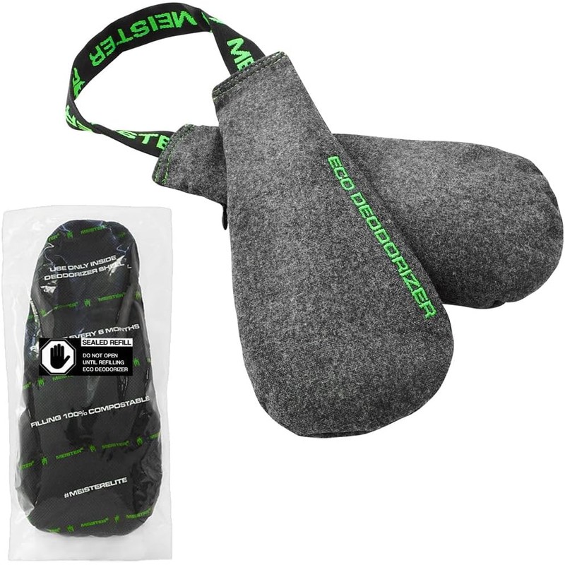Meister Shoe & Glove Eco Deodorizer + Refill - Absorbs