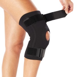 Ovation Medical Patellar Stabilizing Knee Brace - Adjustable, Lightweight Knee Support Brace with Patellar Tendon Support - Pull-on Neoprene Knee Sleeve (Medium) | Ovation Medical