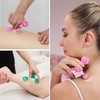 HESUSUSI 2 Stück 4 Punkt Triggerpunkt Massagegerät Body Massager Trigger