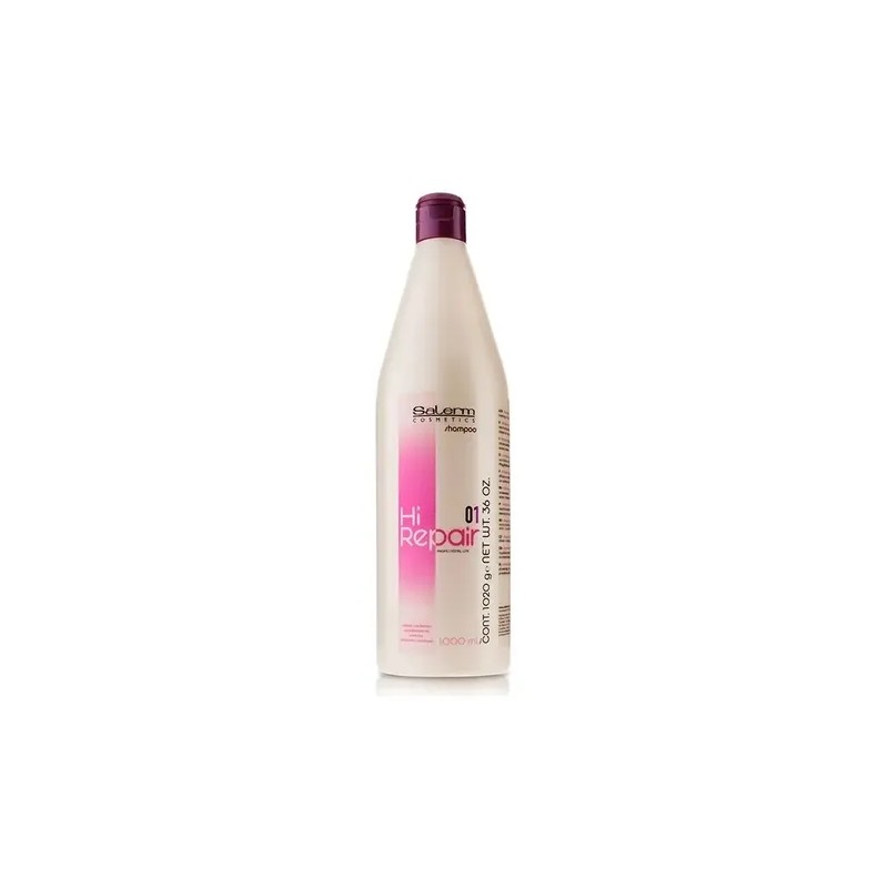 Shampoo Salerm Cabello Dañado Y Deshidratado Hi Repair 1 L