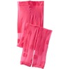 Jefferies Socks Little Girls' Dotty Footless Tights, Bubblegum, 2-4 Years