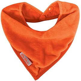 Silly Billyz SIB-200MA Sabber-Lätzchen, Bandana-Style, Velours, orange