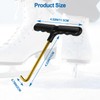 Lace Tightener Tool for Skates – Stainless Steel Hook, Thickened