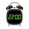 Super Loud Digital Alarm Clock with Dual Bell – LED