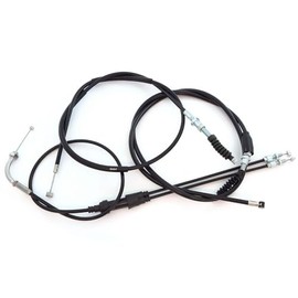 Short Control Cable Set - Compatible with Honda CB350 CB350K CL350K Twins Throttle clutch brake