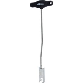 KS Tools 500.7530 T-handle spark plug connector puller, angled, long