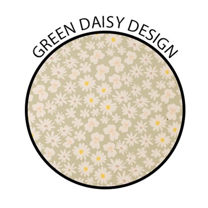YöL Set of 4 Daisy Print Melamine Side Plates Summer