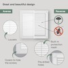 Vent Systems 6" x 6" Inch (Opening Dimensions) White Plastic