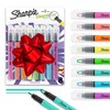 Sharpie Clear View Highlighter Sticks, Chisel Tip, Assorted Fluorescent, 8