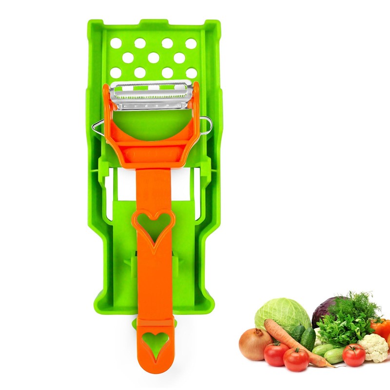 Casmoby Multifunctional Kitchenware Set, 3-in-1 Peeler Multifunctional Single Blade Peeler,