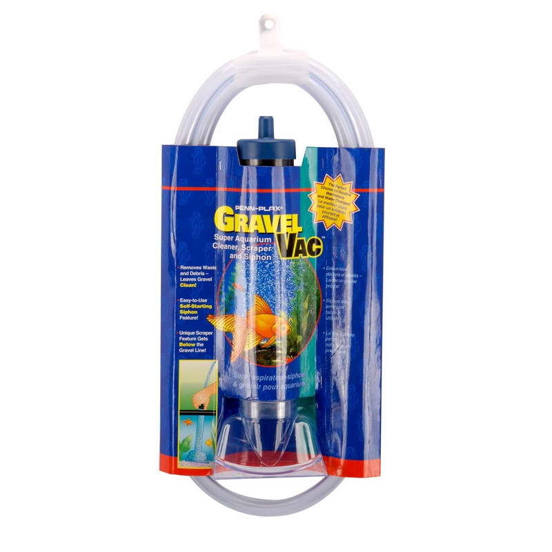 Penn-Plax Gravel Vacuum for Aquariums | Make cleaning and tank