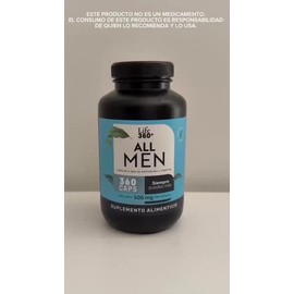 Multivitamínico Hombre 180 Cápsulas Sabor Suplemento Alimenticio Life360