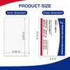 New Medicare Card Protector, 6 Pack Plastic Card Holder for