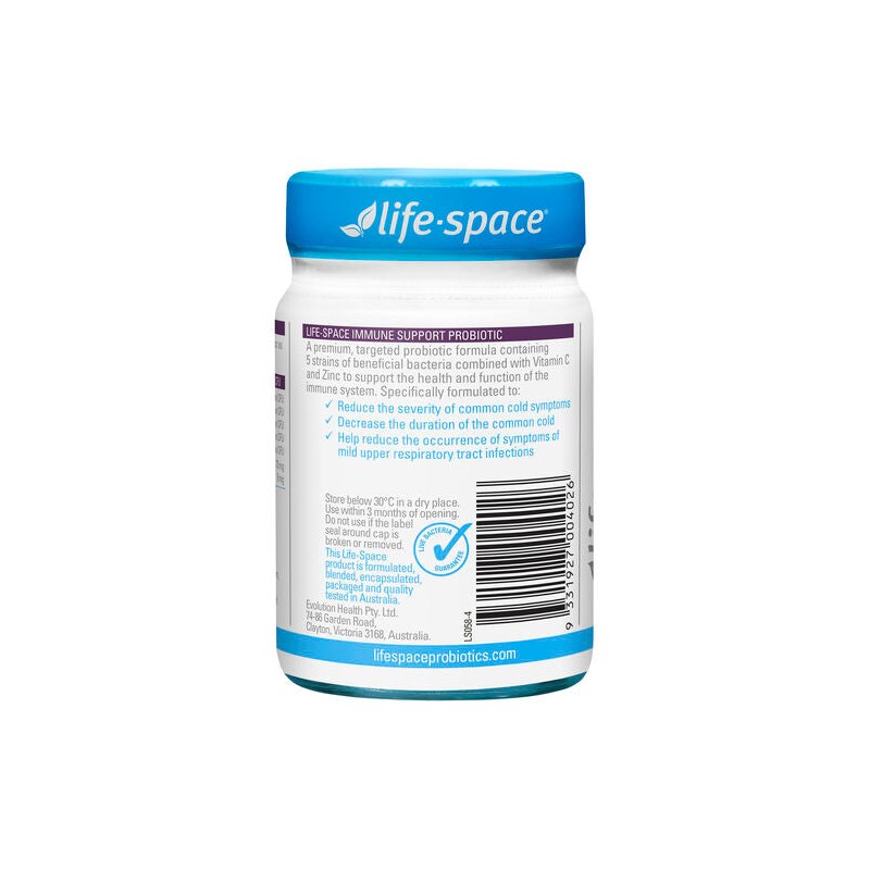 Life-Space Immune Support Probiotic 60 Hard Capsules