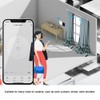 Tuya Wifi Intelligent Curtain Switch Arc Glass Touched Screen Curtain