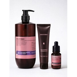 (Original) Moremo Caffeine Biome Shampoo for oily skin 1000ml + [Giveaway] 2X Shampoo 100ml Ampoule Water Treatment 30ml / (오리지널) 모레모 카페인 바이옴 샴푸 지성용 1000ml + [증정] 투엑스샴푸100ml 앰플워터트리트먼트30ml