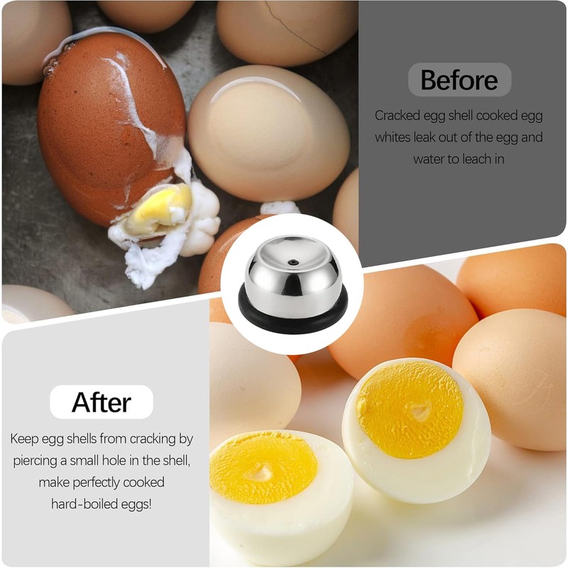 QUNLIUJIAO Set of 2 Egg Cutters with Egg Cutter, Egg
