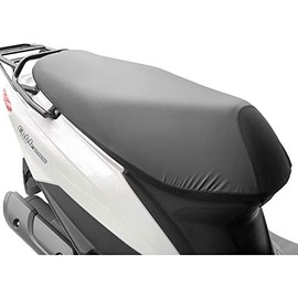 Komine AK-361 Black Stretch Waterproof Seat Cover for Motorcycles, M, Waterproof, Elastic, Stretch Material
