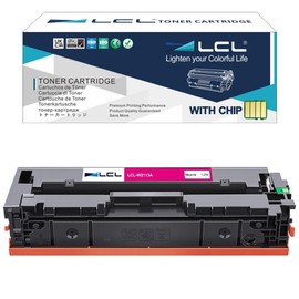 LCL 206A Magenta Toner Cartridge with OEM Chip Compatible with HP W2113A Toner Replacement for HP Color Laserjet Pro M255 M255dw MFP M282 M282nw MFP M283 M283cdw M283fdw MFP M283fdn Printer (1-Pack)