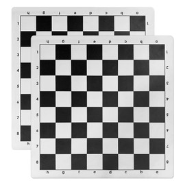 NIDHFG 2 Pieces Chess Board, Foldable Chess Board, Portable Chess Board, Board Game Accessories.