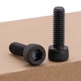 M10-1.5 x 35mm (10 PCS) Socket Head Cap Screws, Black Oxide Finish, 12.9 Grade Alloy Steel, Coarse Thread UNC, DIN 912