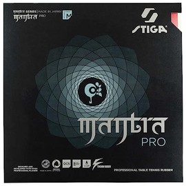 STIGA 1712140821 Table Tennis Rubber, Tension Type, Soft Mantra Pro M, Violet, Extra Thick