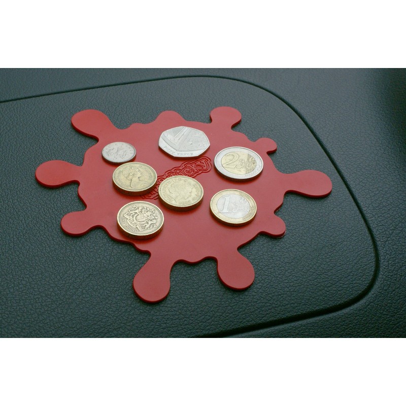 Dashboard Anti-Slip Mat Grip Cradle BLACK SPLAT - FREE POST