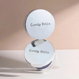 Polvo Matificado Cremoso Lavanda Maquillaje Mate Candy F Tono Morado Transparente