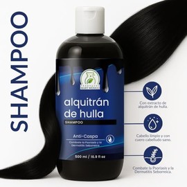 Shampoo Alquitrán De Hulla Anti-Caspa 500 Ml Productos Mart Mexico                                                                                    