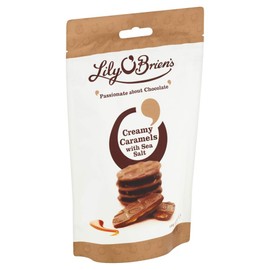 Lily O'Briens Creamy Caramels with Sea Salt, 120g