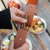 Foldable Wood Chopsticks Portable Detachable Wooden Flatware Chopsticks for Outdoor
