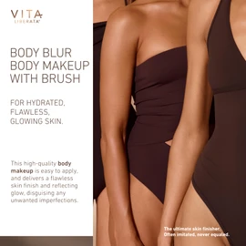 Vita Liberata Body Blur - Light, Skin Perfecting Leg & Body Makeup, Wash Off Instant Tanner, Radiant Glow & Flawless Finish, 3.38 fl oz