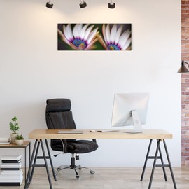 Fine Art Canvas A Pair Canvas Wall Decor by Artist Dennis Frates for Living Room, Bedroom, Bathroom, Kitchen, Office, Bar, Dining & Guest Room - Ready to Hang - 38 in x 14 in