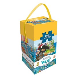 AUZOU Wolf on Treasure Hunt Puzzle for Toddlers Kids Puzzle