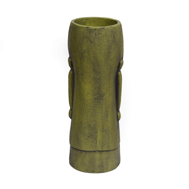 Christopher Knight Home Major Outdoor Easter Island Tiki Urn, Antique