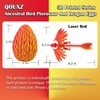 QOUXZ Dynamic 3D Printed Dragon Eggs with Dragon Inside，3D Dragon