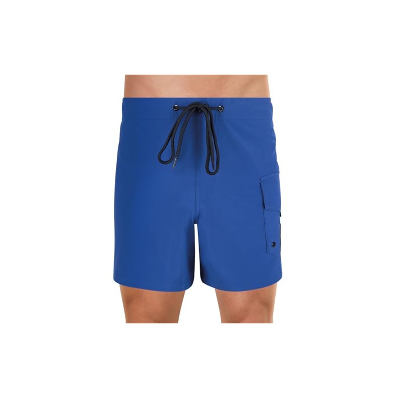 Athena Men's Traveler Swimming Trunks, Denim Blue