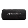 Siviwonder Münsterländer Hand Towel Paw Dog Design Embroidery Deluxe, black
