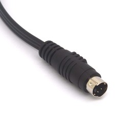HTGuoji 4 Pin S-Video To 3 Rca Female TV Adapter Cable Conversion Cord for TV PC Computer Video AV Projector (30cm)
