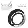 Topiky Lens Hood, Replacement Hollow Lens Sun Shade Shield Cover