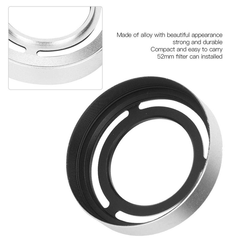 Topiky Lens Hood, Replacement Hollow Lens Sun Shade Shield Cover