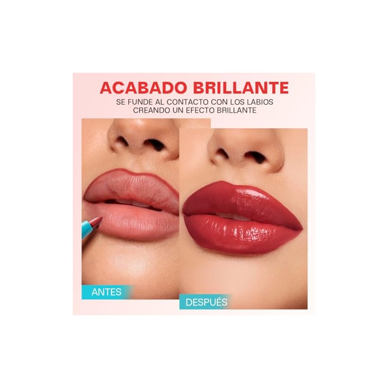 Minimeli Delineador y Brillo Labial 2 en 1, Textura Ligera