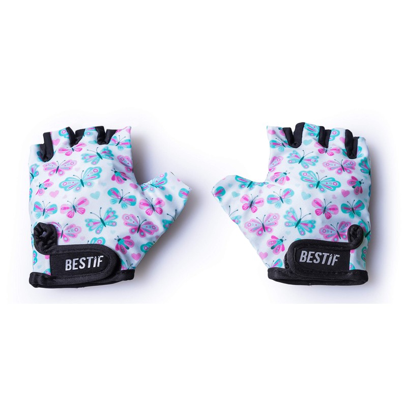 Bestif Children's Cycling Gloves for Boys and Girls, Fingerless Cycling