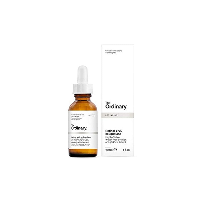 The Ordinary Retinol 0.5% in Squalane - 30ml, reduce the