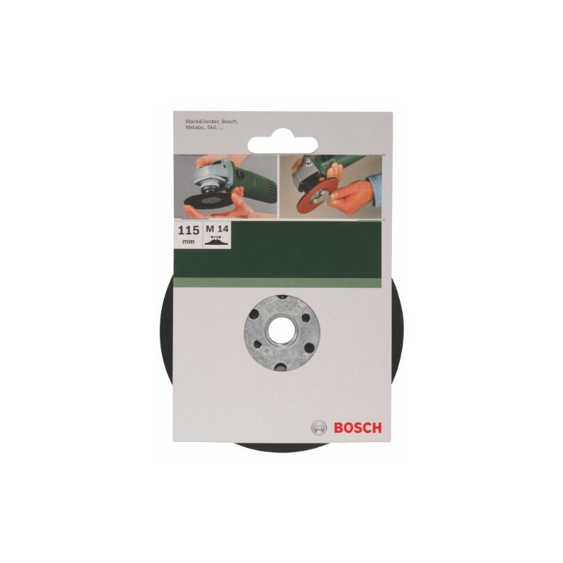 Bosch 2609256258 115 mm Sanding Plate for Angle Grinder Clamping