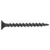 Fas-Pak 5917 Coarse Thread 6 by 1-1/4 Drywall Screw with Phillips Drive, Black